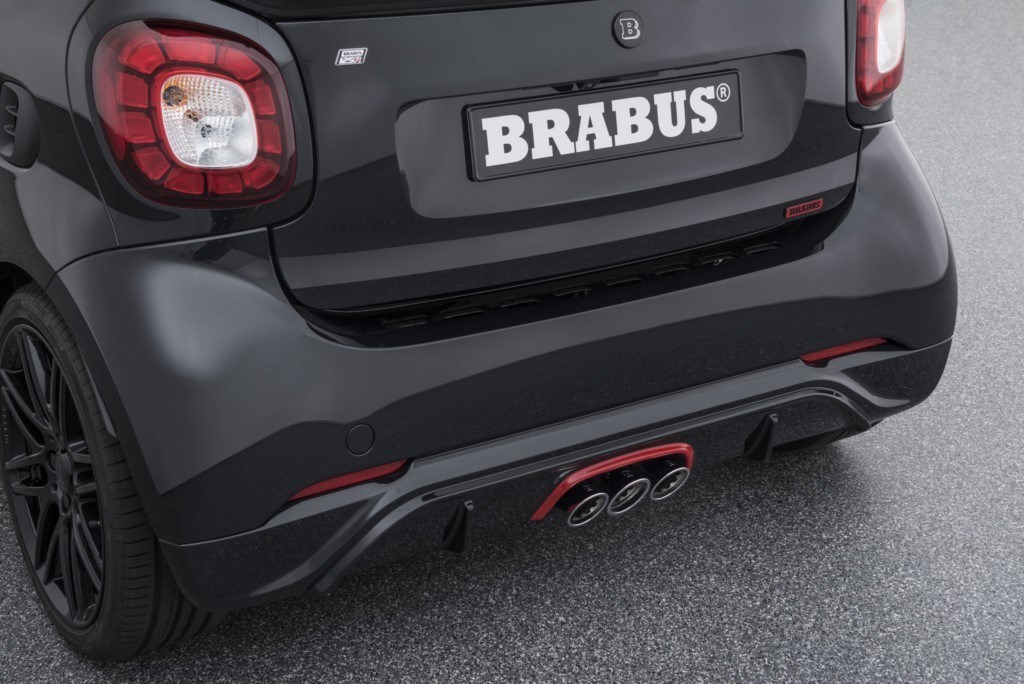 El BRABUS 125R es el fortwo Cabrio más potente con 125 CV