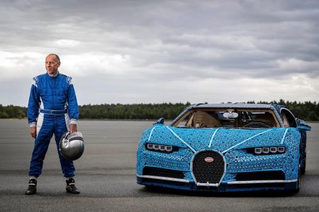 Hay un Bugatti Chiron fabricado de LEGO a tamaño real: ¡Con más de un millón de piezas!