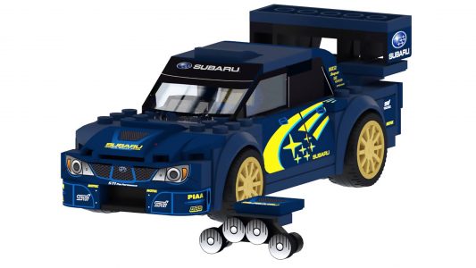 ¿Qué te parece esta propuesta del Subaru WRX STI WRC para LEGO Ideas?