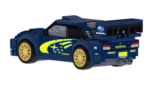 ¿Qué te parece esta propuesta del Subaru WRX STI WRC para LEGO Ideas?