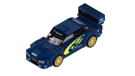 ¿Qué te parece esta propuesta del Subaru WRX STI WRC para LEGO Ideas?