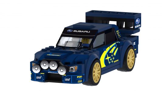 ¿Qué te parece esta propuesta del Subaru WRX STI WRC para LEGO Ideas?