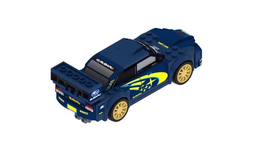 ¿Qué te parece esta propuesta del Subaru WRX STI WRC para LEGO Ideas?