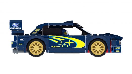 ¿Qué te parece esta propuesta del Subaru WRX STI WRC para LEGO Ideas?