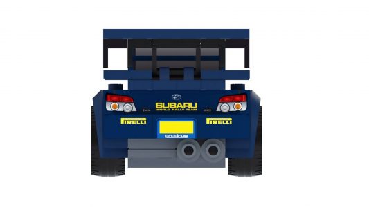 ¿Qué te parece esta propuesta del Subaru WRX STI WRC para LEGO Ideas?