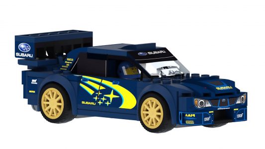 ¿Qué te parece esta propuesta del Subaru WRX STI WRC para LEGO Ideas?