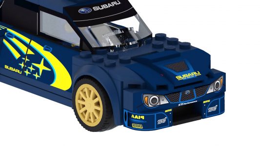 ¿Qué te parece esta propuesta del Subaru WRX STI WRC para LEGO Ideas?