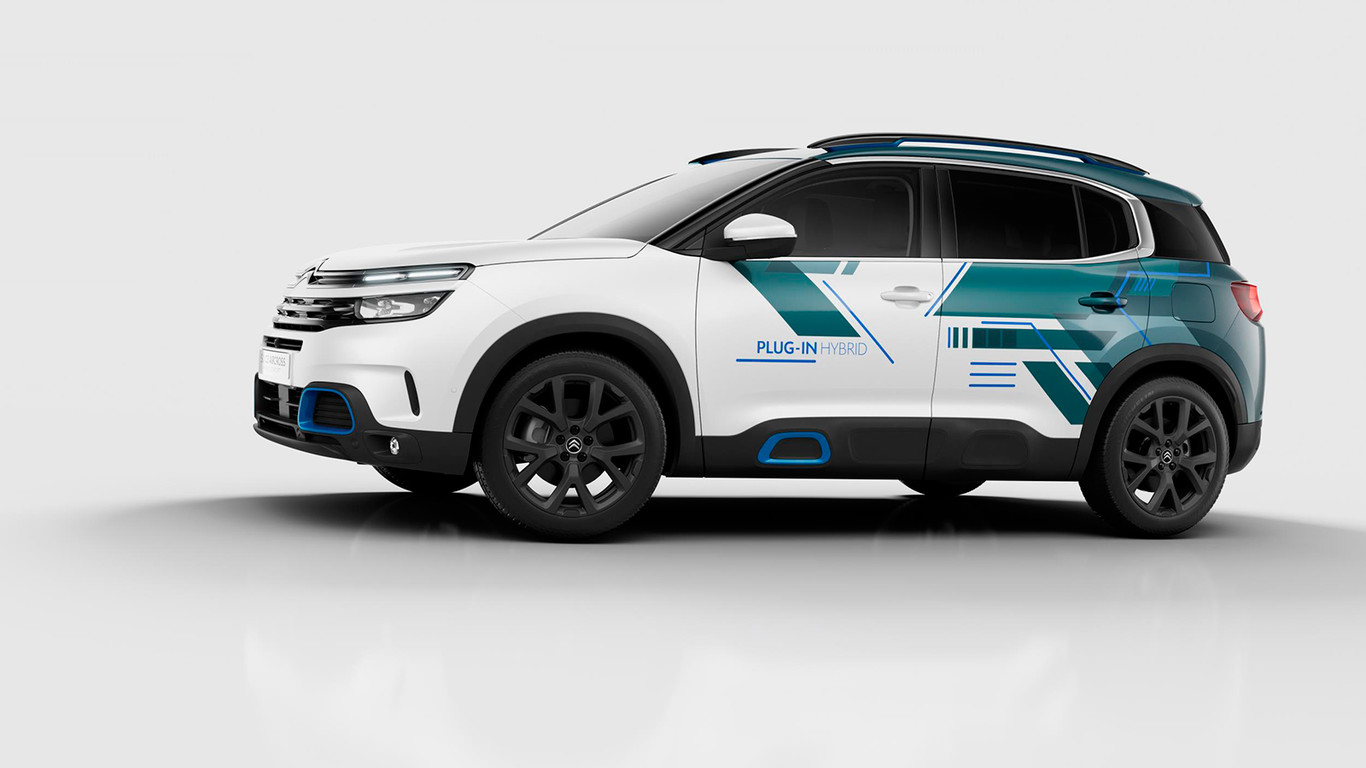 Citroën C5 Aircross Hybrid Concept: 225 CV en un motor híbrido