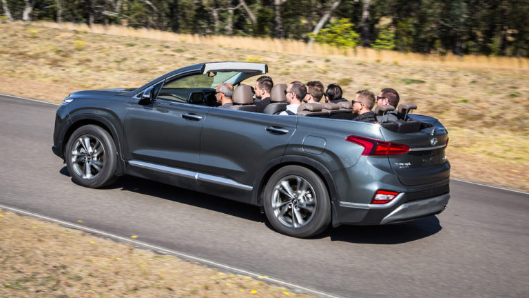 Existe un Hyundai Santa Fe Cabrio, pero no lo verás en los concesionarios