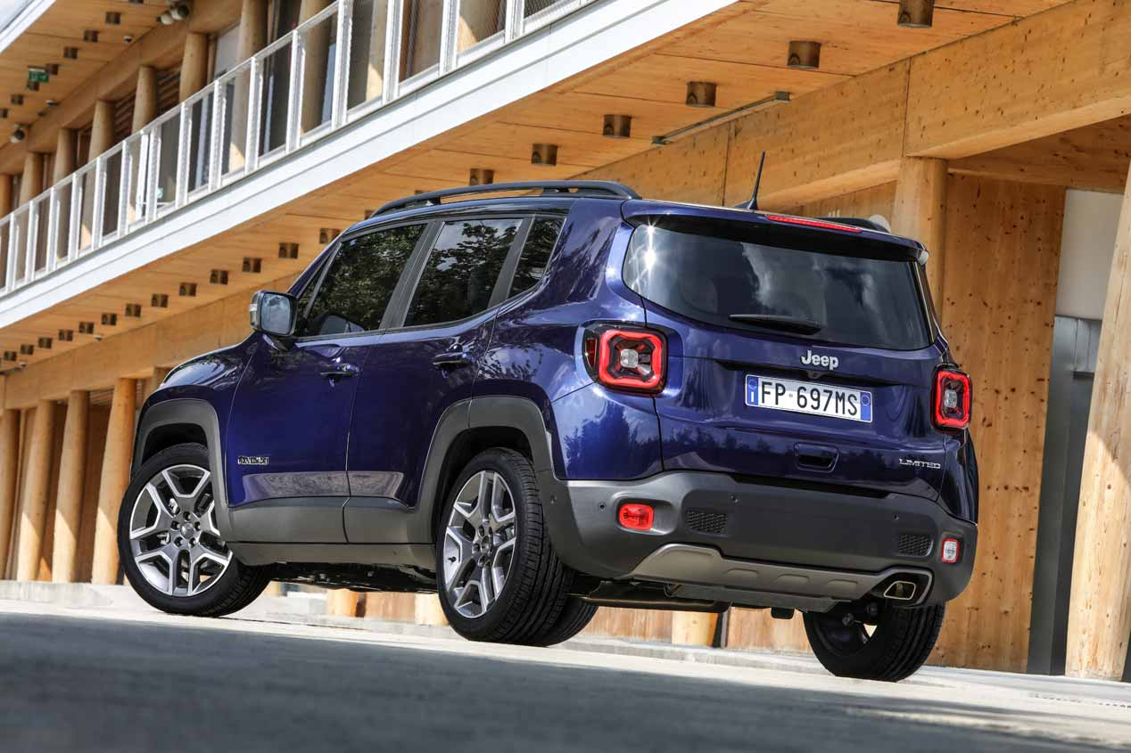 El Jeep Renegade híbrido enchufable llegará en 2020 y se fabricará en Italia