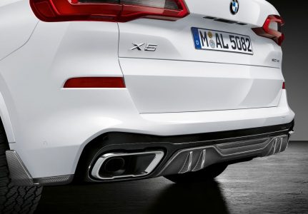 El nuevo BMW X5 se viste con piezas de M Performance: Llantas y fibra de carbono