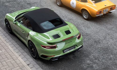 El Porsche 911 Turbo S de Edo Competition se pone un traje de color verde oliva