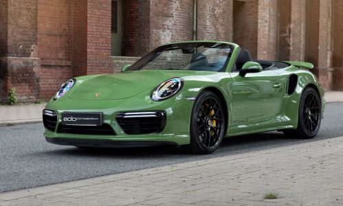 El Porsche 911 Turbo S de Edo Competition se pone un traje de color verde oliva