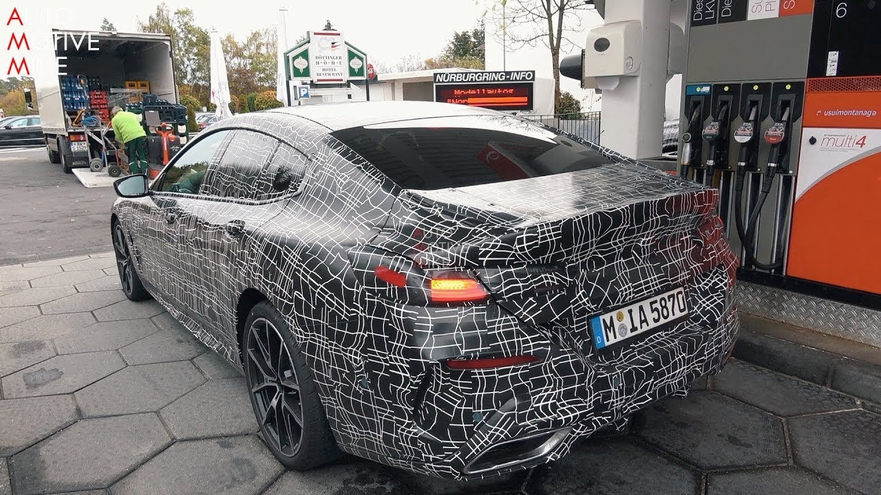 2020 BMW M850i GRAN COUPE SPIED TESTING AT THE N?RBURGRING