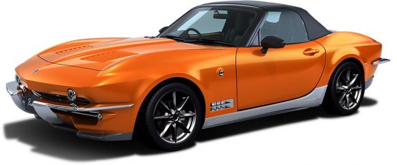 Mitsuoka Rock Star: Un Mazda MX-5 transformado en un Corvette C2