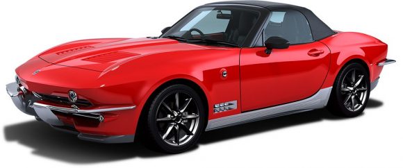 Mitsuoka Rock Star: Un Mazda MX-5 transformado en un Corvette C2