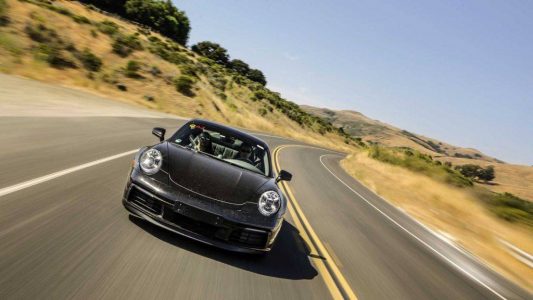 Así son los test de estes finales del nuevo Porsche 911