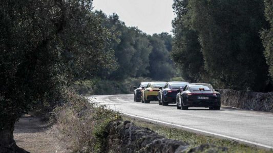 Así son los test de estes finales del nuevo Porsche 911