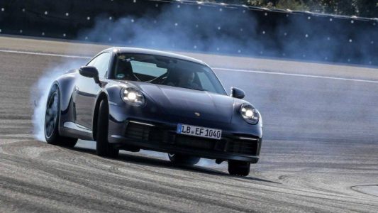 Así son los test de estes finales del nuevo Porsche 911