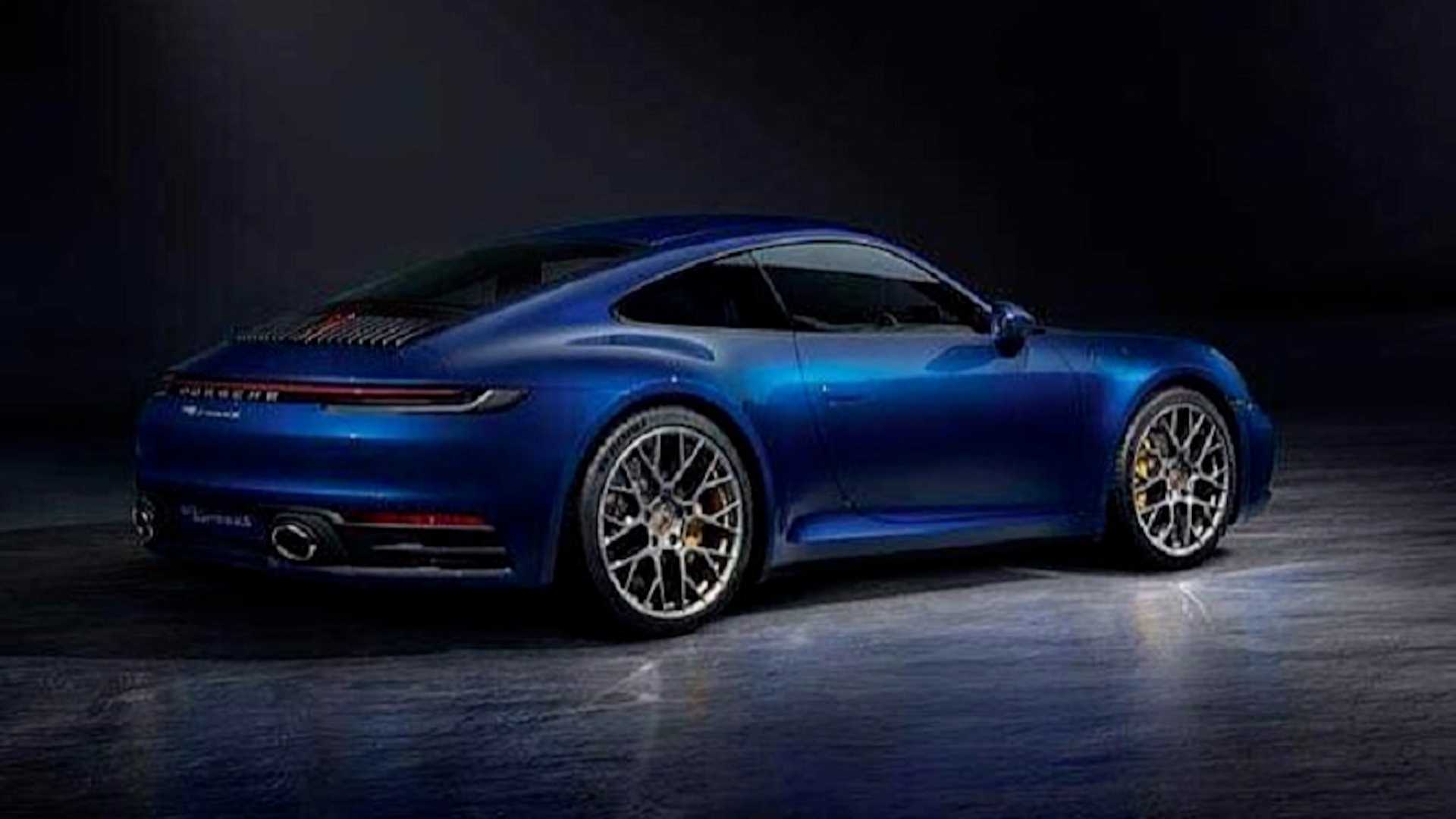 ¡Filtrado! Primeras imágenes oficiales del nuevo Porsche 911