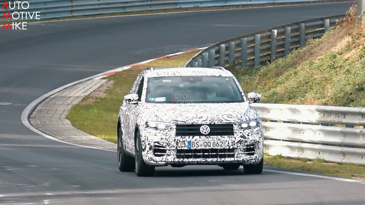 2019 VOLKSWAGEN T-ROC R SPIED TESTING AT THE N?RBURGRING