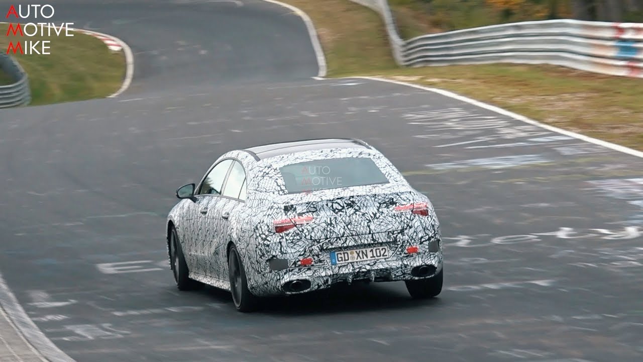 2020 MERCEDES-AMG CLA35 SPIED TESTING AT THE N?RBURGRING