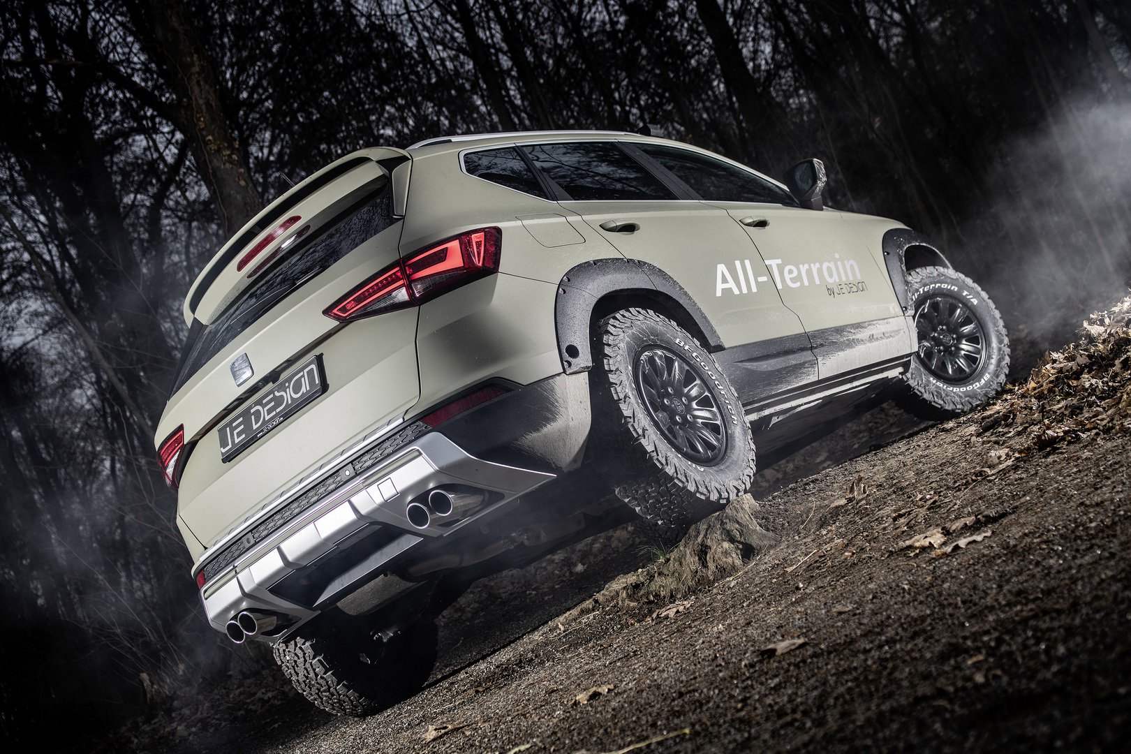 El SEAT Ateca gana aptitudes offroad gracias a JE Design