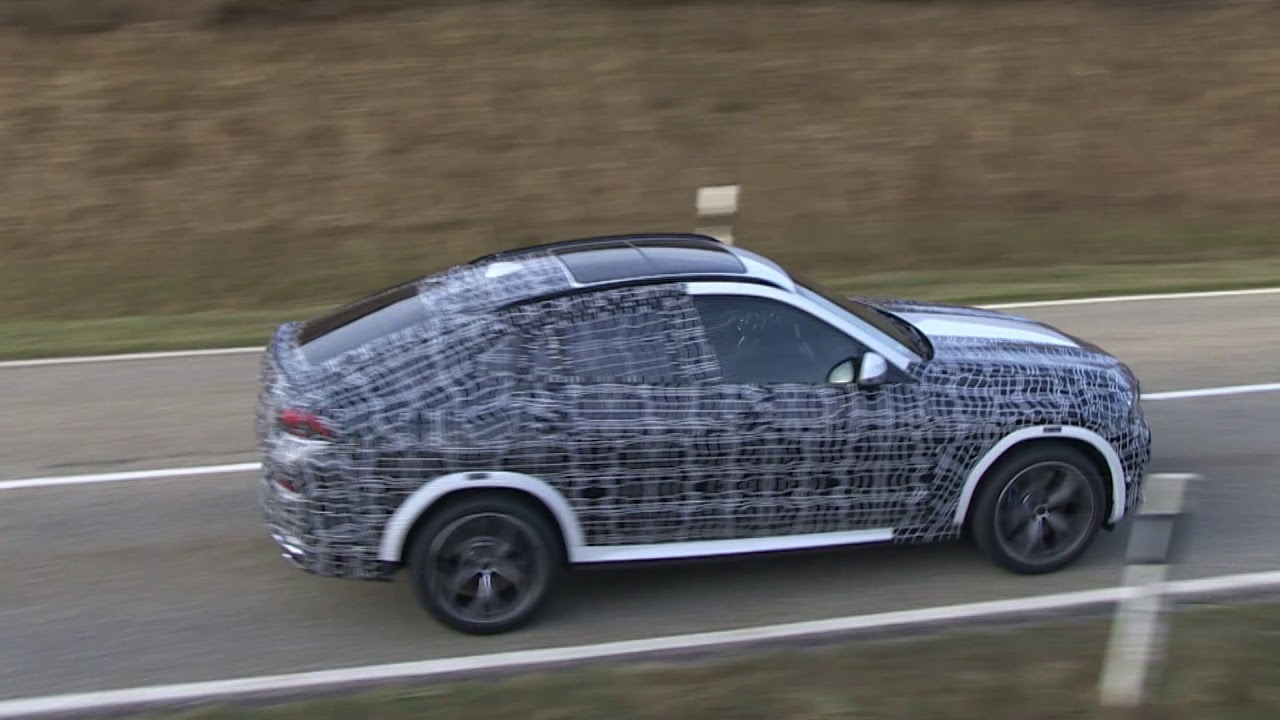 New BMW X6 spy video