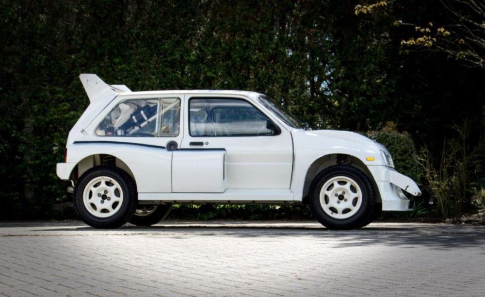 Hazte con una joya del Grupo B: A subasta este MG Metro 6R4