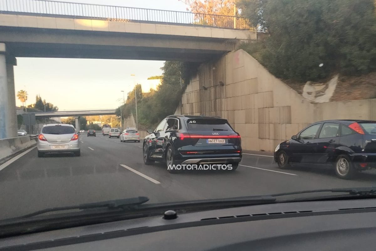 ¡Cazado! Nuevo Audi e-tron, rodando en la Costa del Sol