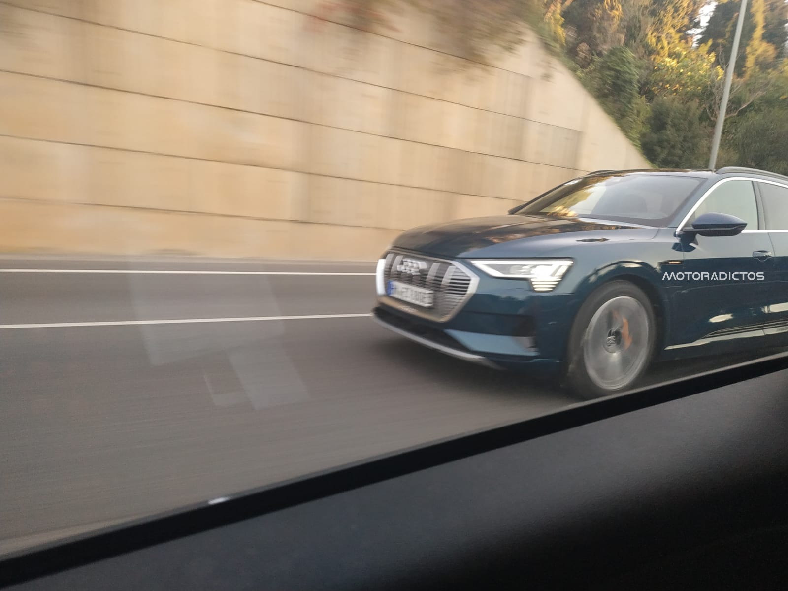 ¡Cazado! Nuevo Audi e-tron, rodando en la Costa del Sol