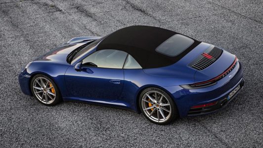 El Porsche 911 prescinde de su techo en el Porsche 911 Cabriolet 2019