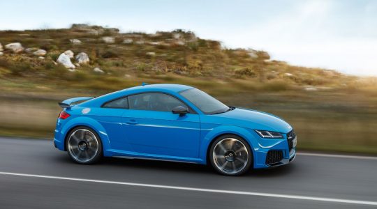 Audi TT RS 2019: La variante más deportiva también se actualiza