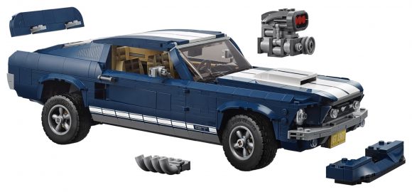 ¡Ya puedes montarte tu propio Ford Mustang del '67 con piezas de LEGO!