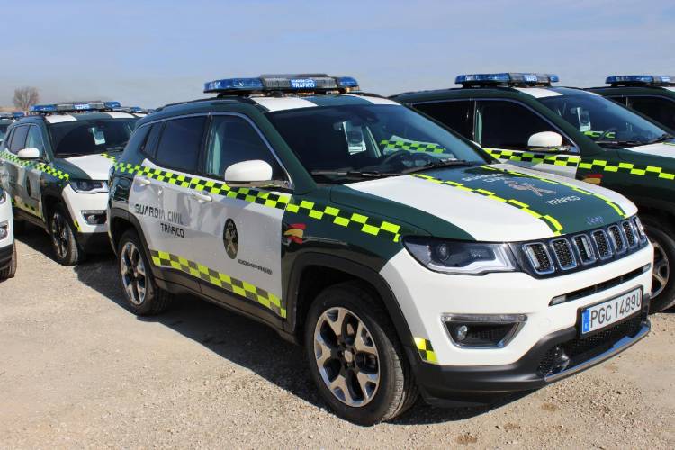 La Guardia Civil adquiere 140 Jeep Compass para su flota