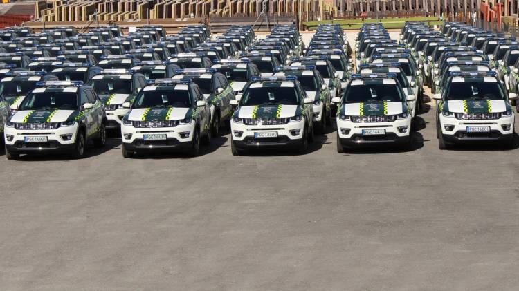 La Guardia Civil adquiere 140 Jeep Compass para su flota