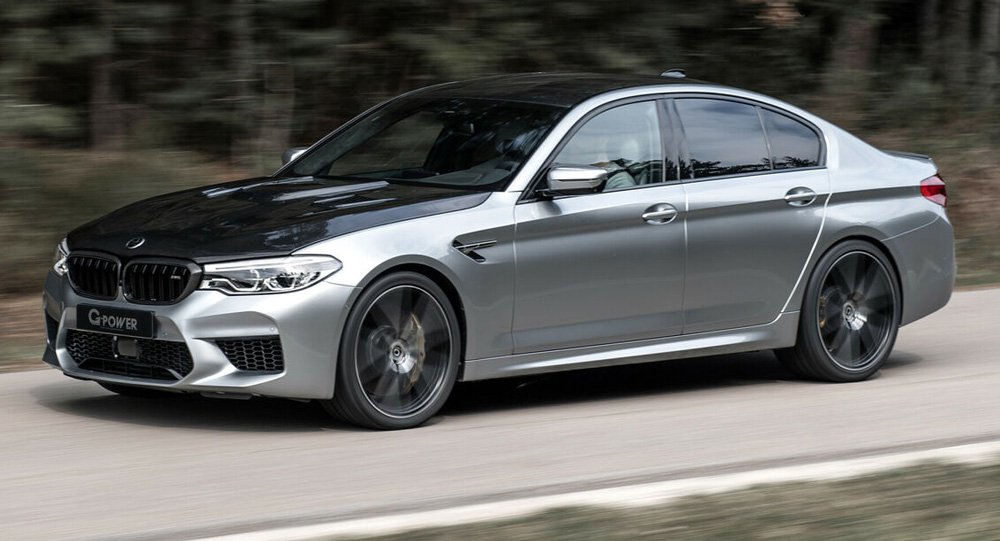 El BMW M5 hace una dieta a base de fibra de carbono en G-Power