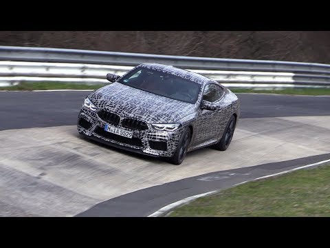 2019 BMW M8 - Exhaust SOUNDS On The Nurburgring!