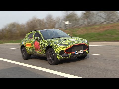 2020 Aston Martin DBX - Exhaust SOUNDS On The Nurburgring!
