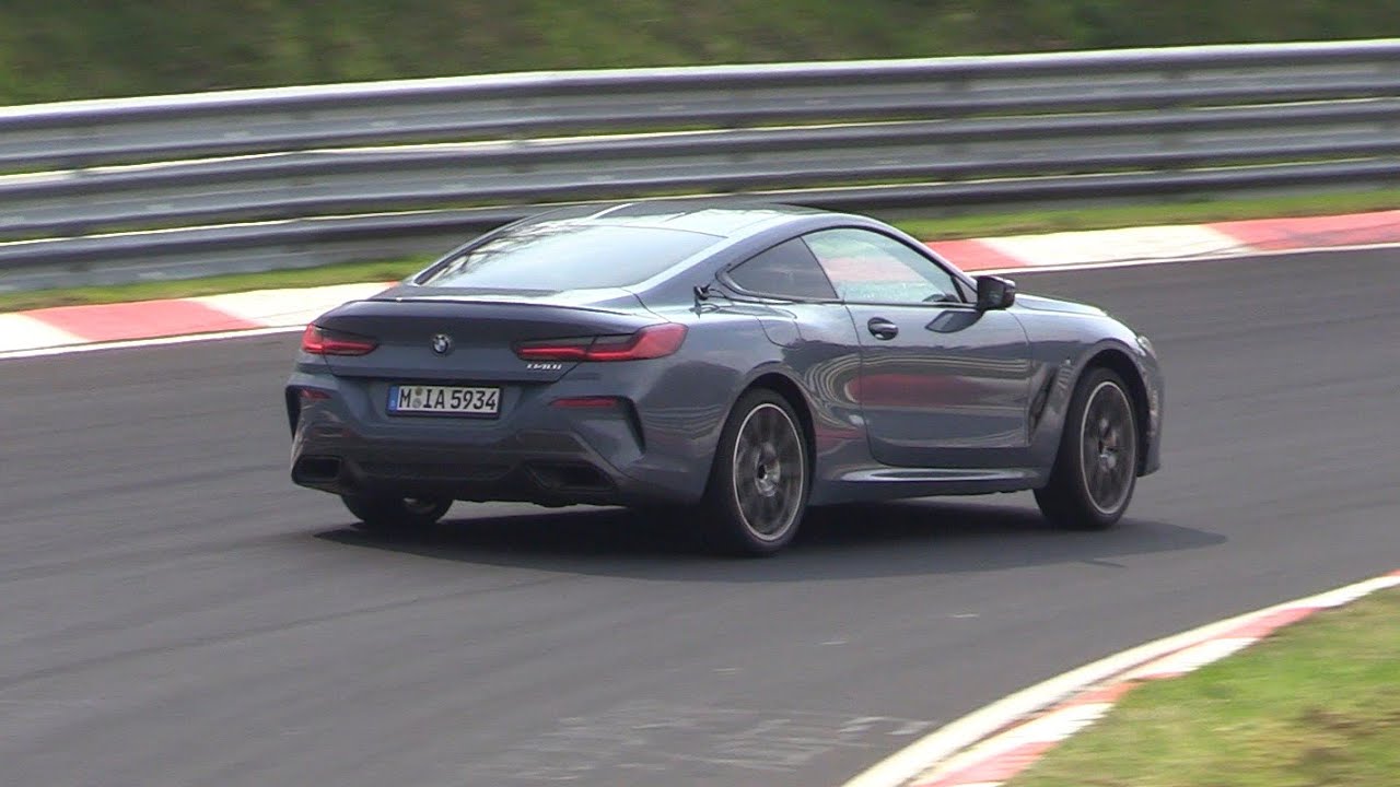 2020 BMW 8 Series 840i - Exhaust SOUNDS On The Nurburgring!