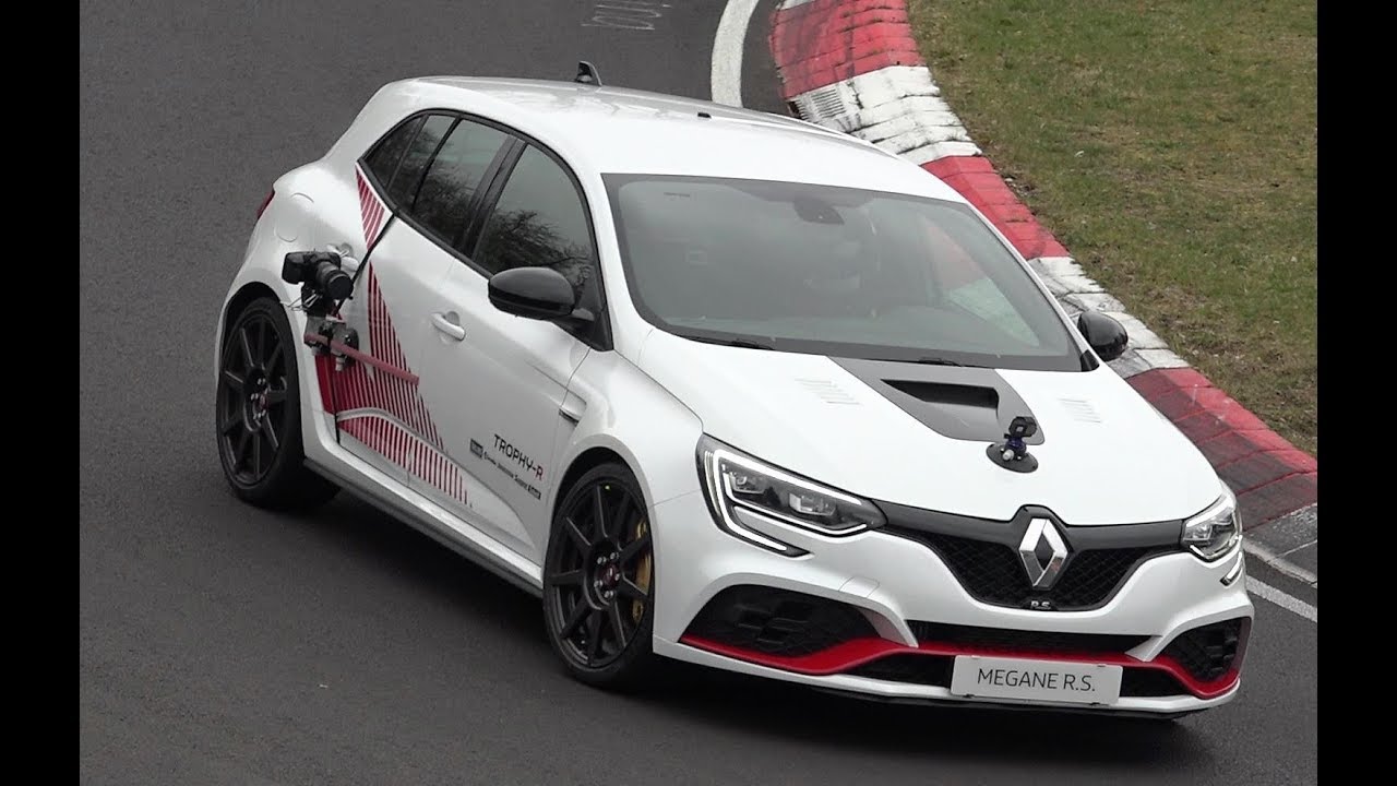 The New Renault Megane TROPHY-R Tested on the Nurburgring Nordschleife 05.04.2019