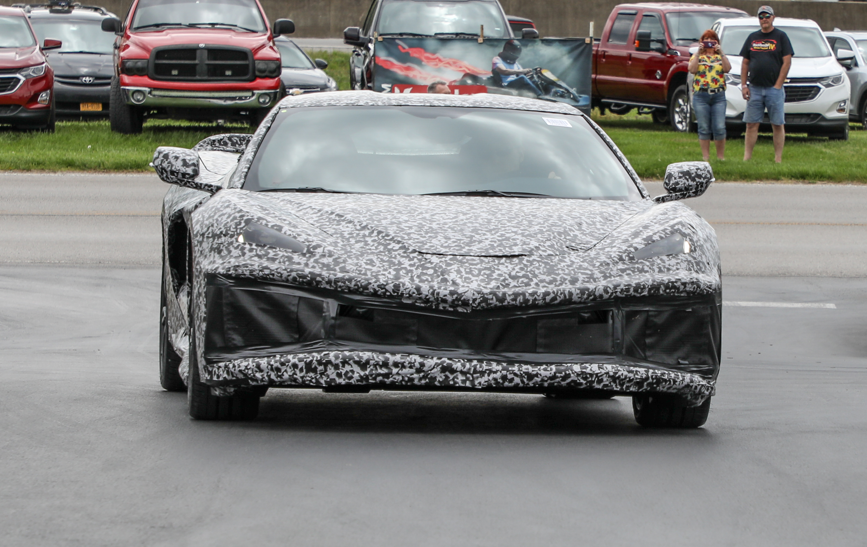 ¡Sorpresa! El Corvette C8 hace una aparición pública poco antes del debut