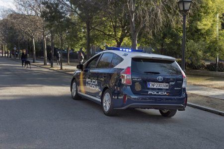 70 Toyota Prius+ híbridos para la flota de la Policía Nacional