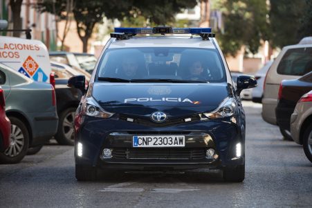 70 Toyota Prius+ híbridos para la flota de la Policía Nacional