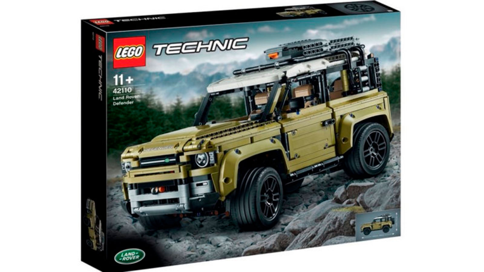El Land Rover Defender 2020 se filtra con un kit de LEGO Technic