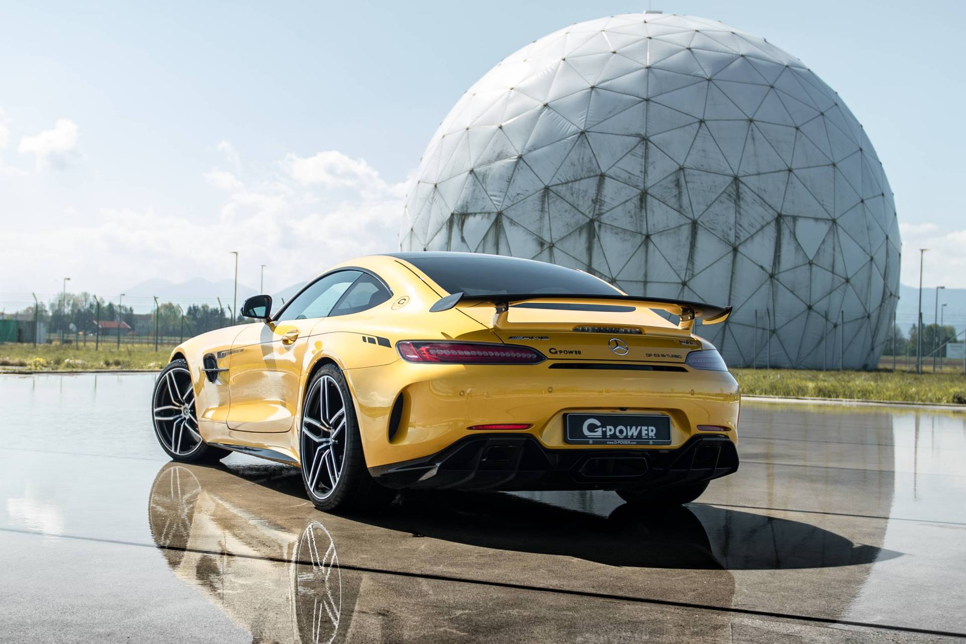 El Mercedes-AMG GT R llega a los 800 CV en su V8 biturbo de la mano de G-Power