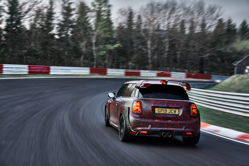 El MINI JCW GP F56 2020 logra una vuelta en Nürburgring en 7:56:69