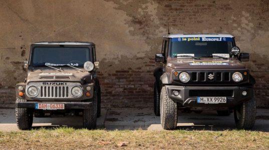 El Suzuki Jimny de Delta 44 homenajea al Rally París-Dakar