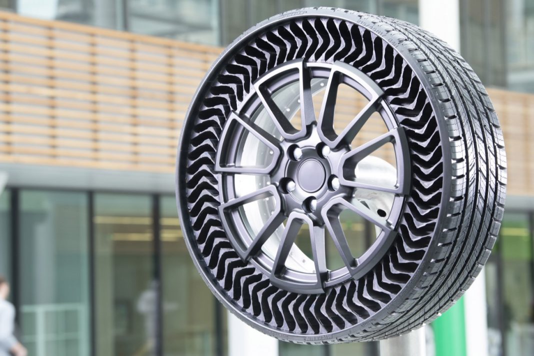 Los neumáticos sin aire serán una realidad en 2024 gracias a Michelin y General Motors