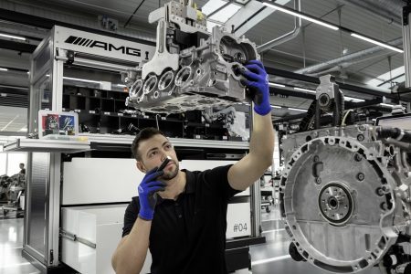 Motor M 139 de Mercedes-AMG: 421 CV para el cuatro cilindros más potente del mundo